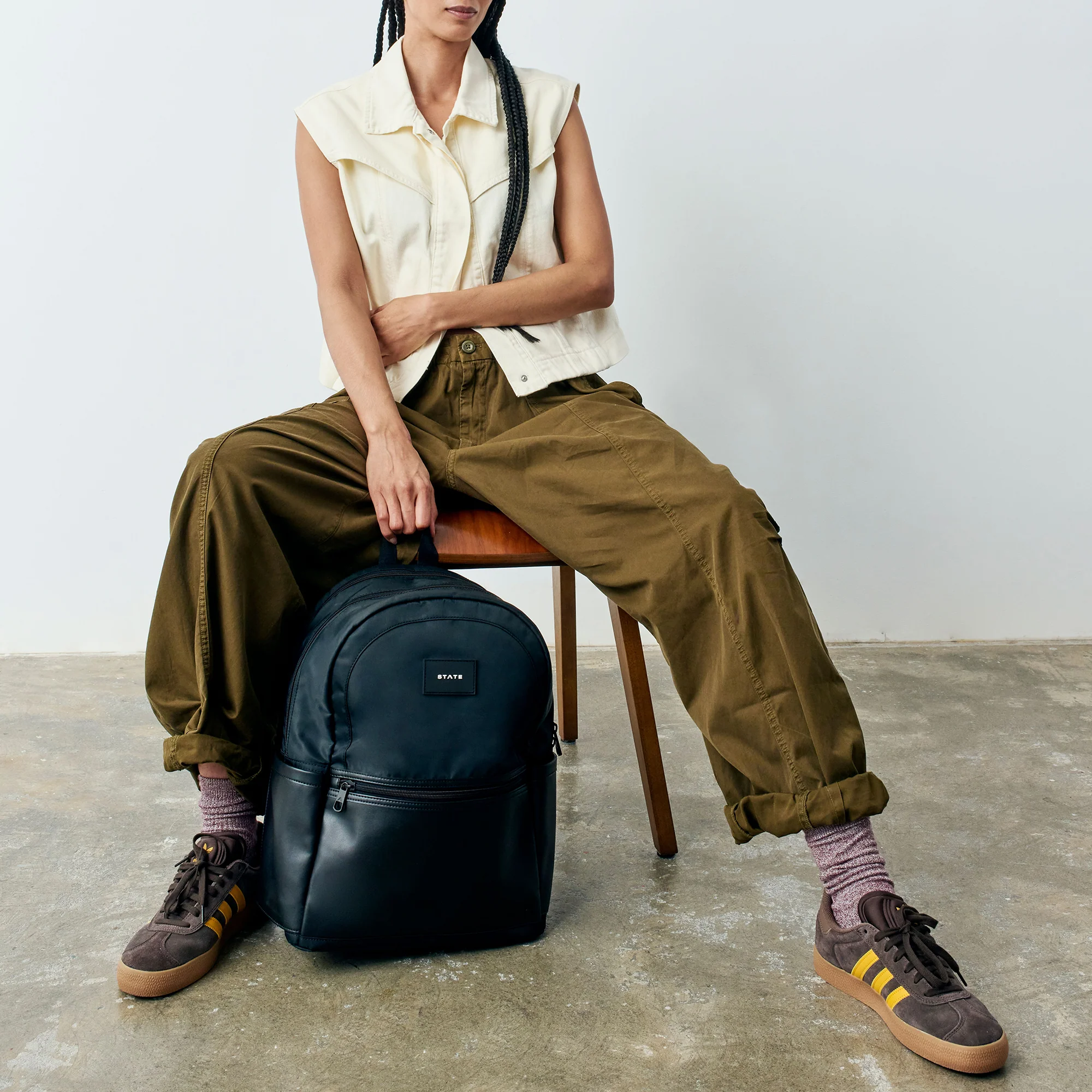 Evans Double Pocket Backpack