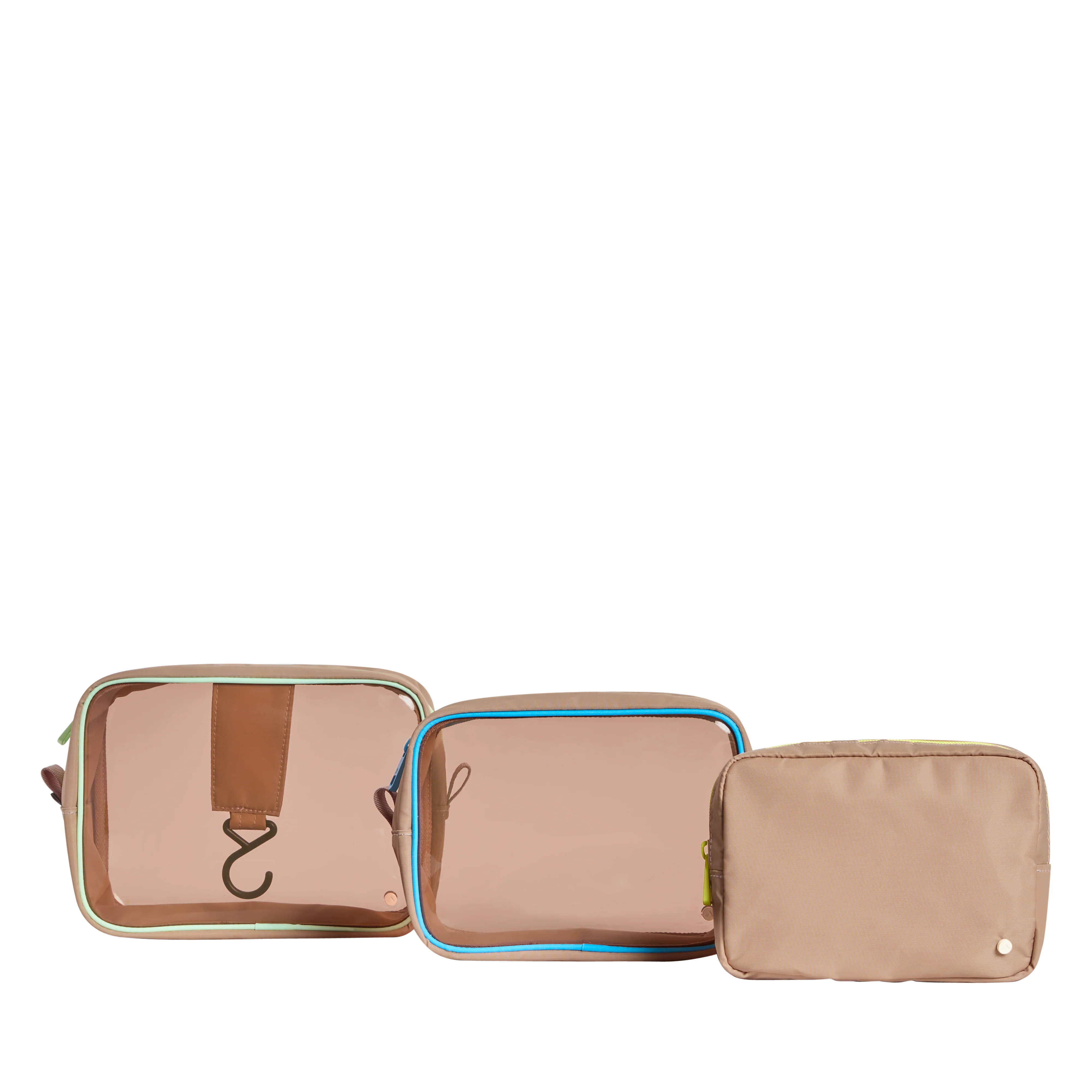 Travel Pouch Set of Three