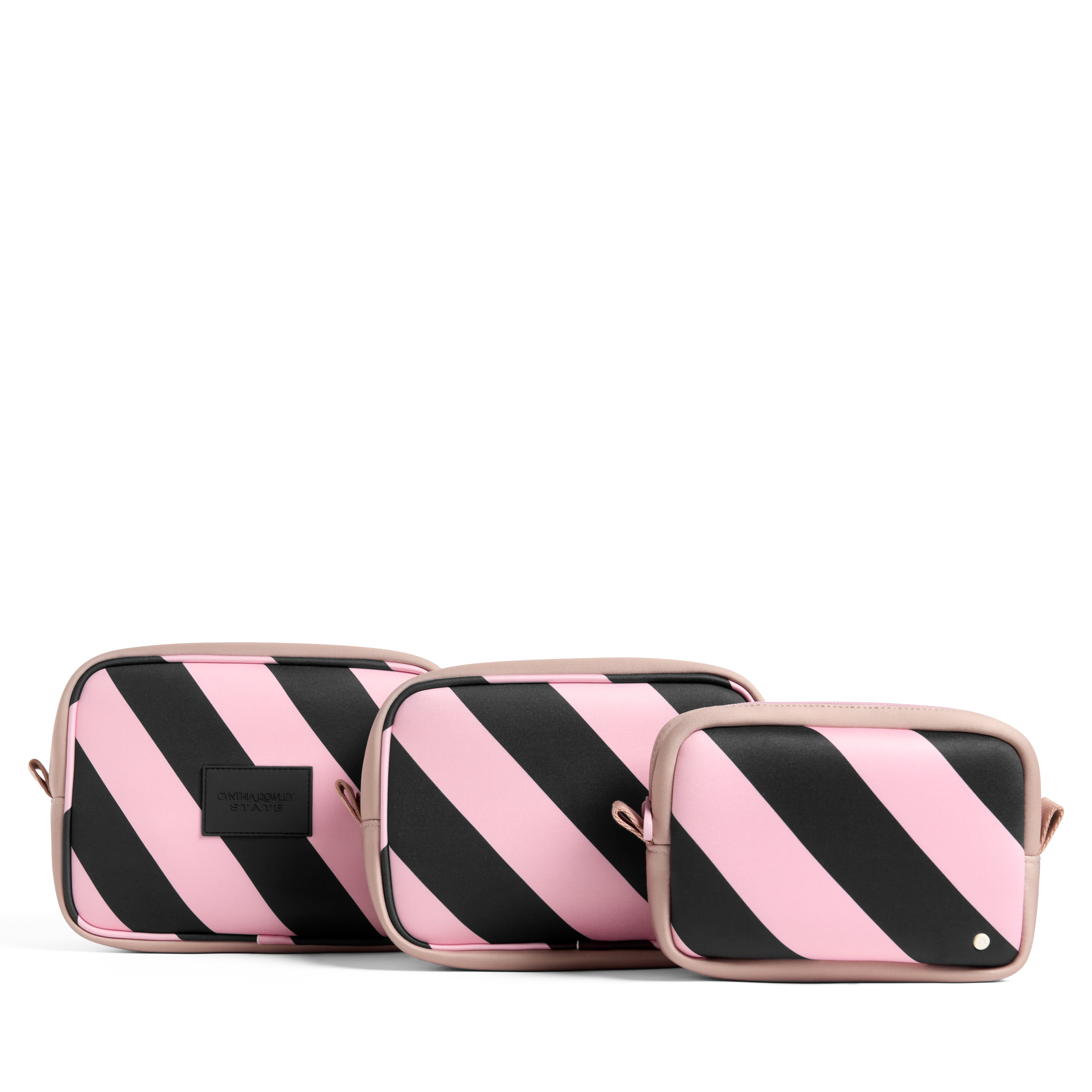 STATE x Cynthia Rowley Travel Pouch Set of Three