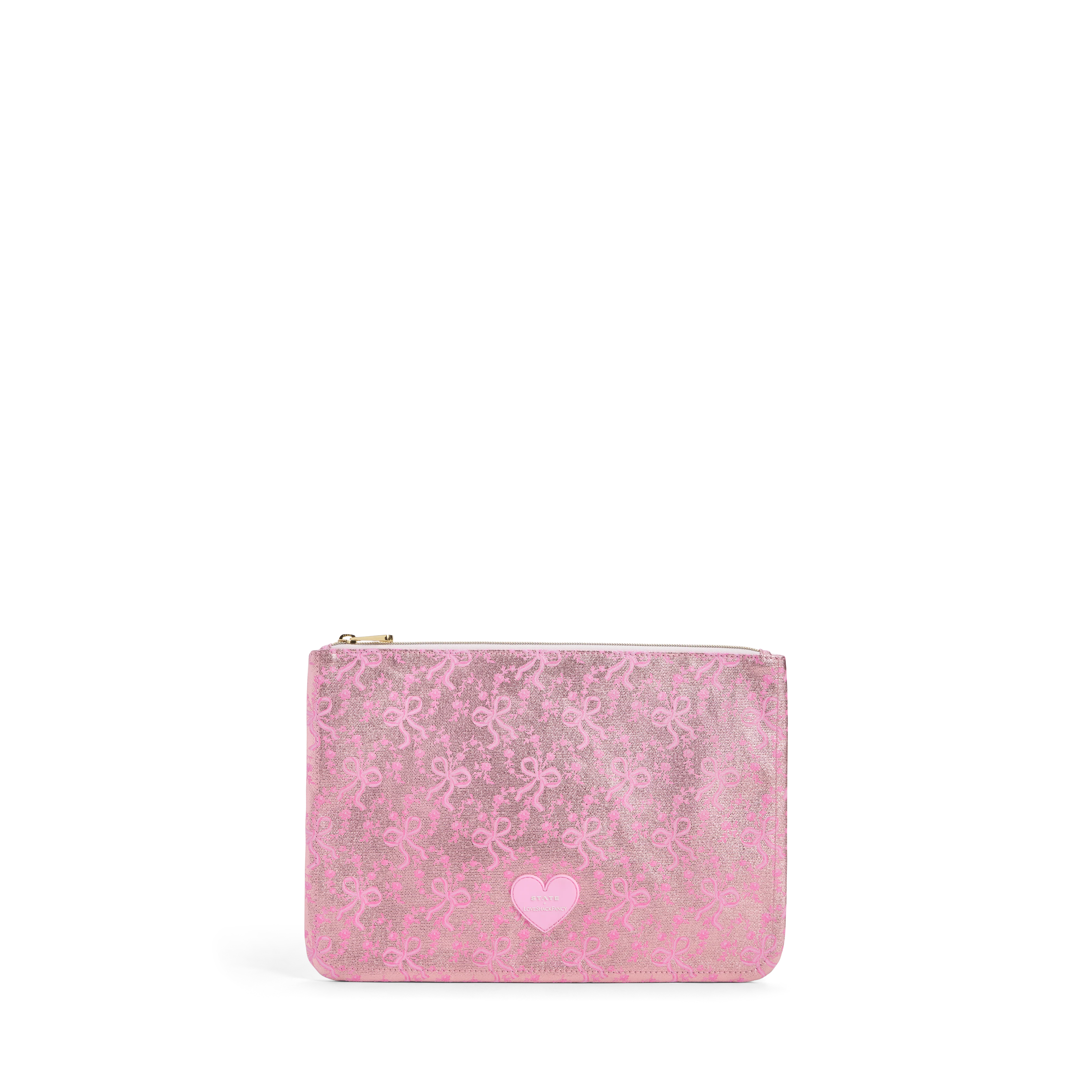 STATE x LoveShackFancy Laurel Flat Pouch